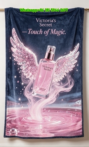 Victoria Secret Magic Wing Flannel Fleece Throw Blanket V008